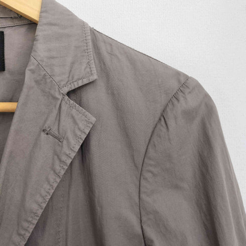 カバンドズッカ CABANE de ZUCCa コットン混 ポリ 製品染め 2B テーラードジャケット メンズ JPN:S