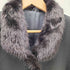 ピュア カシミヤ pure cashmere PURE CASHMERE 100% & Mink Real Fur Balmacaan Coat ピュア カシミア 100% ミンク リアルファー 装飾 バルマカーン ステンカラー ロング コート 比翼 レディース 9