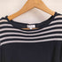 マッキントッシュフィロソフィー MACKINTOSH PHILOSOPHY ボーダー切替 ブラウス レディース 38