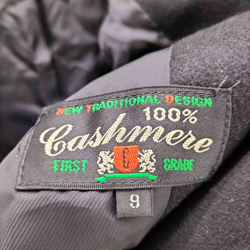 カシミヤ CASHMERE CASHMERE 100% Chester Long Coat カシミア 100% チェスター ロング コート レディース 9
