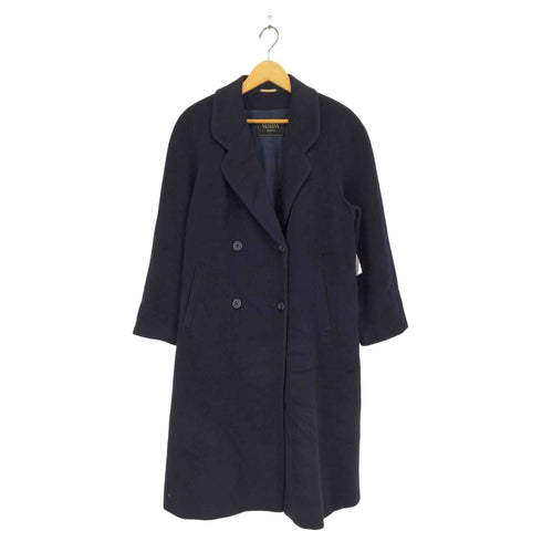 VESTINA pure cashmere カシミヤ100ダブルチェスターコート レディース 9