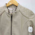 Lamb Leathe Rracing Lacket 羊革 ラムレザーシングル ジップアップ レーシング ライダース ジャケット レディース import:M