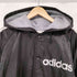 アディダスオリジナルス adidas Originals 90s ビッグロゴプリント ベンチコート ナイロンジャケット メンズ 160
