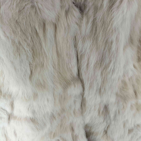Raccoon & Rabbit Real FOX Fur 100% Mouton Long Coat ラクーン ラビット フォックス リアルファー 100% ムートン ロング コート レディース import:M