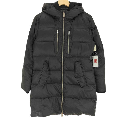 ディーゼル DIESEL NYLON DOWN COAT ダブルジップ ナイロン ダウンコート ジャケット レディース import:M
