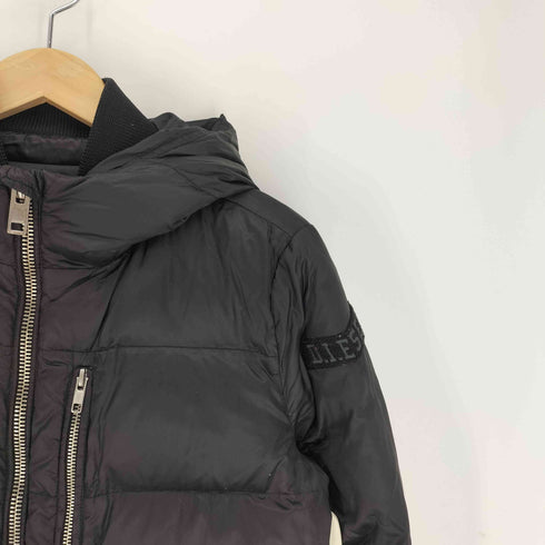 ディーゼル DIESEL NYLON DOWN COAT ダブルジップ ナイロン ダウンコート ジャケット レディース import:M