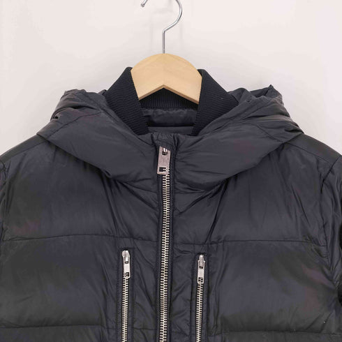 ディーゼル DIESEL NYLON DOWN COAT ダブルジップ ナイロン ダウンコート ジャケット レディース import:M