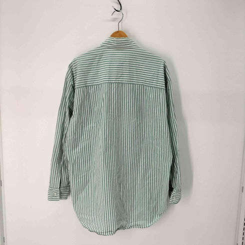 ヴィヴィアンウエストウッドマン Vivienne Westwood MAN オーブ刺繍 ストライプ柄 コットン L/S レギュラーカラー シャツ メンズ