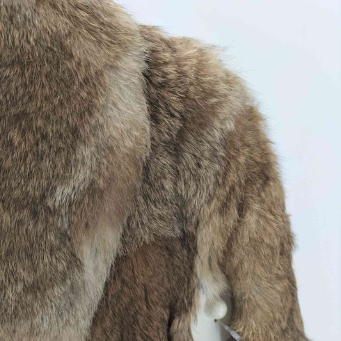 Real Fur 100% Mouton Jacke リアルファー 100% ムートン ジャケット レディース import:M