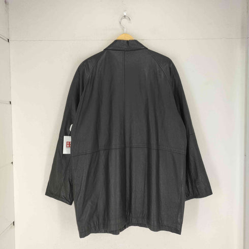 ロッチ ROCHI pig leather ピッグレザーカーコート メンズ LL