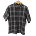 クレイル CLEL TR Loose Half Sleeve Regular Collor Shirt TR ルーズ半袖 レギュラーカラー シャツ オンブレチェック メンズ JPN:XS