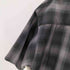 クレイル CLEL TR Loose Half Sleeve Regular Collor Shirt TR ルーズ半袖 レギュラーカラー シャツ オンブレチェック メンズ JPN:XS