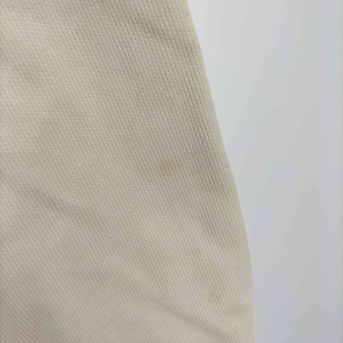 マドモアゼルノンノン mademoiselle NON NON SPORTS 裏地ストライプ ワッペンデザイン ワークコート メンズ