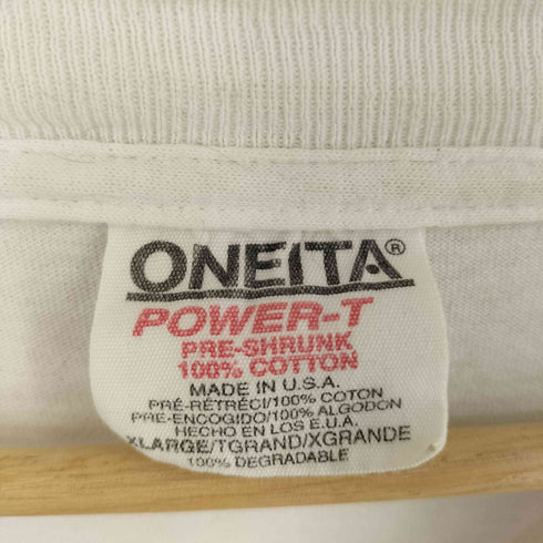 オニータ ONEITA コピーライト96 USA製 CIGARS Tシャツ メンズ import:XL