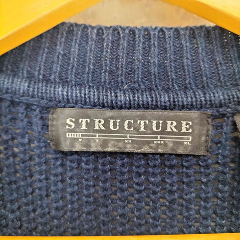 ストラクチャー STRUCTURE コットンニット メンズ M
