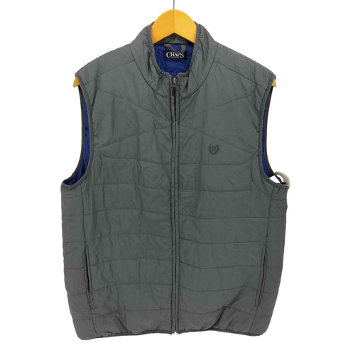 チャップス CHAPS ロゴ刺繍 ダウンベスト メンズ import:L