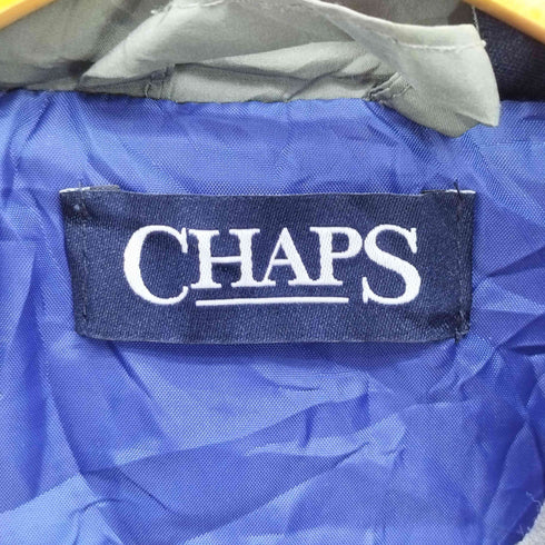チャップス CHAPS ロゴ刺繍 ダウンベスト メンズ import:L