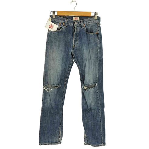 リーバイス Levis パキスタン製 501 ボタンフライ ストレート デニムパンツ メンズ 30inch