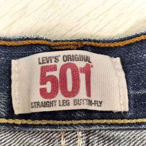 リーバイス Levis パキスタン製 501 ボタンフライ ストレート デニムパンツ メンズ 30inch