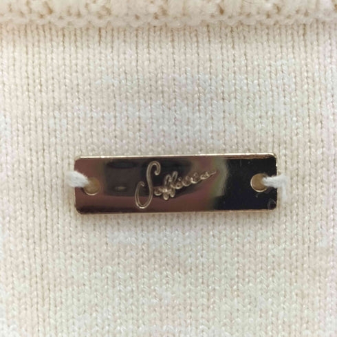 ソフィット Soffitto ライン入りハイネックニット レディース