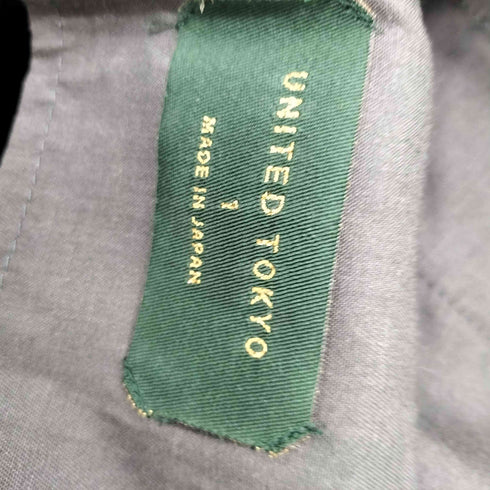 ユナイテッドトウキョウ UNITED TOKYO 25SS バレル チノパンツ ハイツイスト コットン メンズ JPN:1