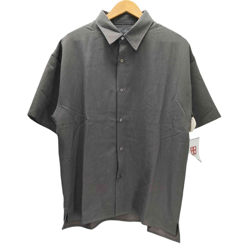 クレイル CLEL TR Loose Half Sleeve Regular Collor Shirt TR ルーズ半袖 レギュラーカラー シャツ メンズ JPN:XS