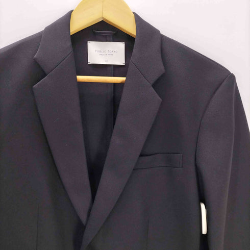 パブリックトウキョウ PUBLIC TOKYO エバークリース GRツイル テーラード ジャケット 防シワ 速乾 メンズ JPN:1