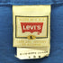 リーバイス Levis 90s 米国製 Focused プリントロゴ コットンシャツ メンズ import:L