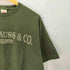リーバイス Levis 90s USA製 STURAUSS & CO JEANS WEAR プリントロゴ コットンTシャツ メンズ import:L