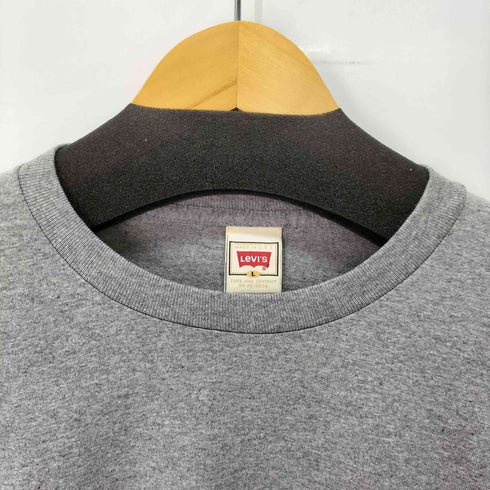 リーバイス Levis 90s 米国製 Focused プリントロゴ コットンシャツ メンズ import:L