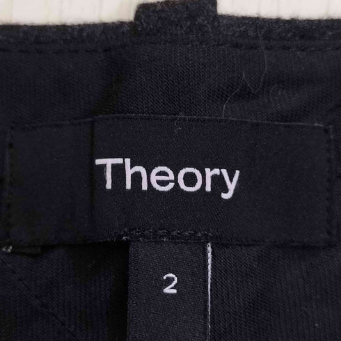 セオリー theory DBL PLEAT PANT HZ Sleek Flannel レディース JPN:2