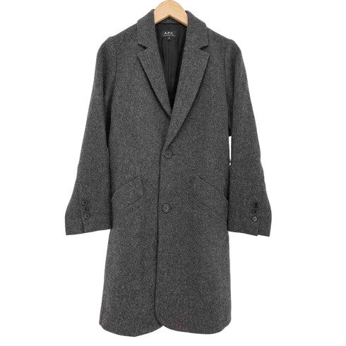 アーペーセー A.P.C. jules tournier社製 チェスターコート レディース JPN:34
