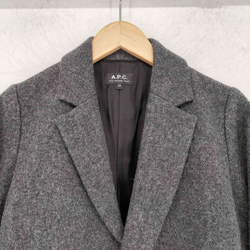 アーペーセー A.P.C. jules tournier社製 チェスターコート レディース JPN:34