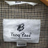 トロイブロス TROY BROS 襟裏 千鳥格子 ハウンドトゥース ロゴ刺繍 スウィングトップ ブルゾン ジャケット メンズ import:M