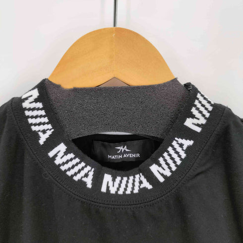 マタンアヴニール MATIN AVENIR ワンポイント刺繍 モックネックS/Sカットソー メンズ JPN:XL
