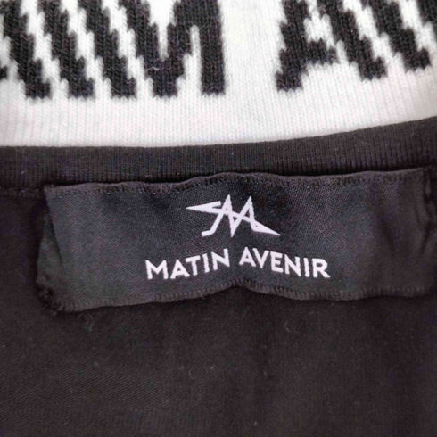 マタンアヴニール MATIN AVENIR ワンポイント刺繍 モックネックS/Sカットソー メンズ JPN:XL