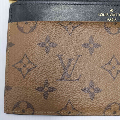 ルイヴィトン LOUIS VUITTON スリムバース モノグラム リバース ウォレット レディース