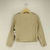 SPB pig leather エポレット付き ノーカラーレザージャケット レディース import:M
