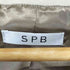 SPB pig leather エポレット付き ノーカラーレザージャケット レディース import:M