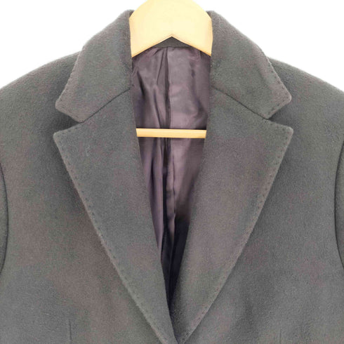 OF FICINE GENERALE カシミヤ混 2B ロング チェスター コート レディース 34