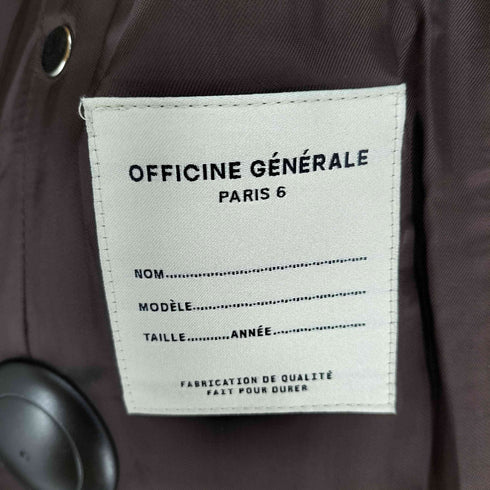 OF FICINE GENERALE カシミヤ混 2B ロング チェスター コート レディース 34