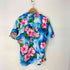 Sun Casuals 0f Hawaii 総柄 花柄 ハイビスカス 開襟 オープンカラー S/S アロハシャツ メンズ import:M