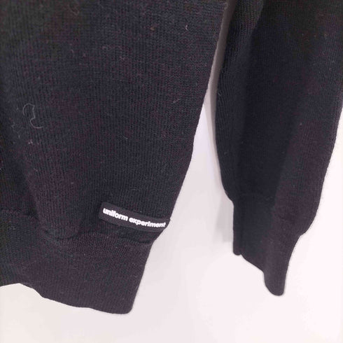 ユニフォームエクスペリメント uniform experiment 15AW マルチボーダー ウール ニット セーター メンズ