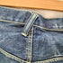 コムデギャルソンガンリュウ COMME des GARCONS GANRYU AD2008 09SS 革パッチ サルエル デニム パンツ メンズ JPN:S