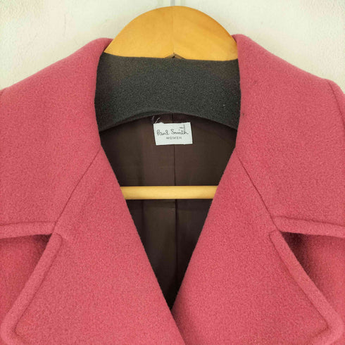 ポールスミス Paul Smith ダブルブレスト ウール チェスターコート レディース JPN:42