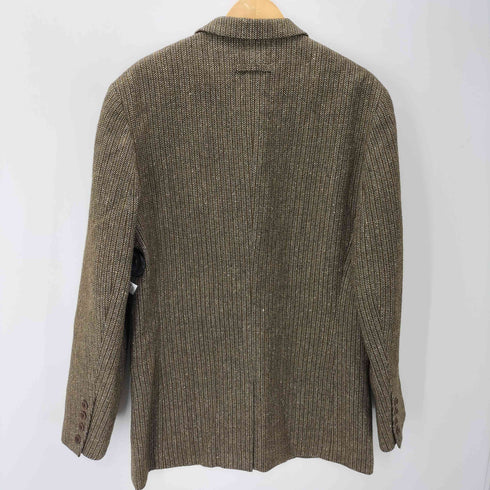 ジャンポールゴルチエオム Jean Paul GAULTIER HOMME 90-00S シルク混 ツイード ストライプ 4B テーラード ジャケット メンズ EUR:50