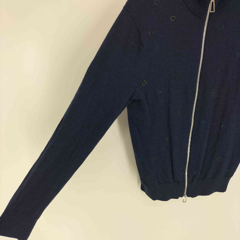 ピーエスポールスミス PS Paul Smith 水玉刺繍 ドットドライバーズニット レディース JPN:XL