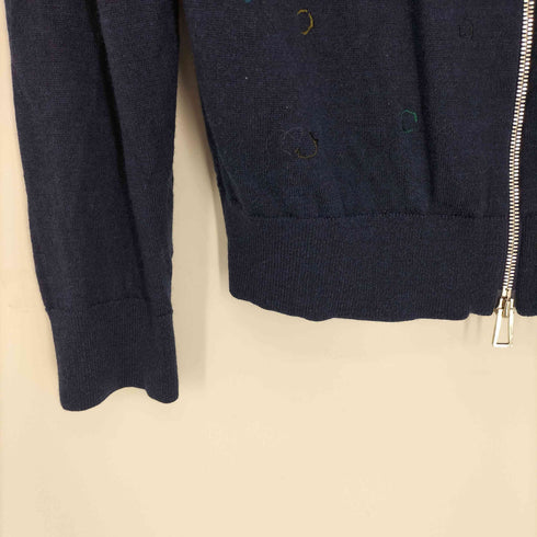 ピーエスポールスミス PS Paul Smith 水玉刺繍 ドットドライバーズニット レディース JPN:XL