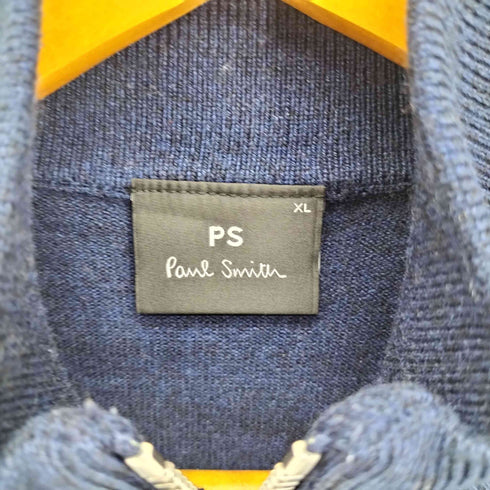 ピーエスポールスミス PS Paul Smith 水玉刺繍 ドットドライバーズニット レディース JPN:XL