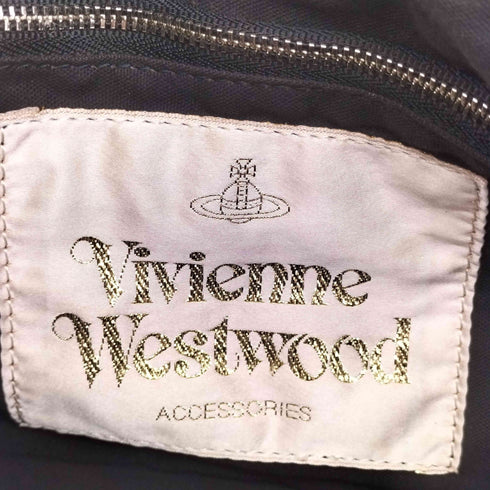 ヴィヴィアンウエストウッドアクセサリー Vivienne Westwood Accessories オーブログキャンパスデザイントートバッグ レディース